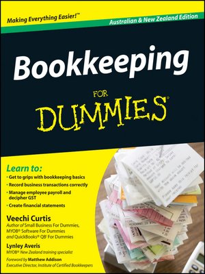 cover image of Bookkeeping For Dummies